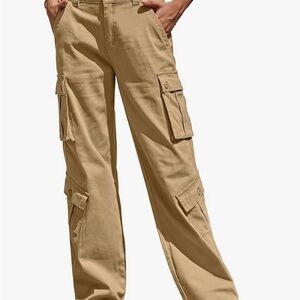 Women’s Tan Cargo Pants
